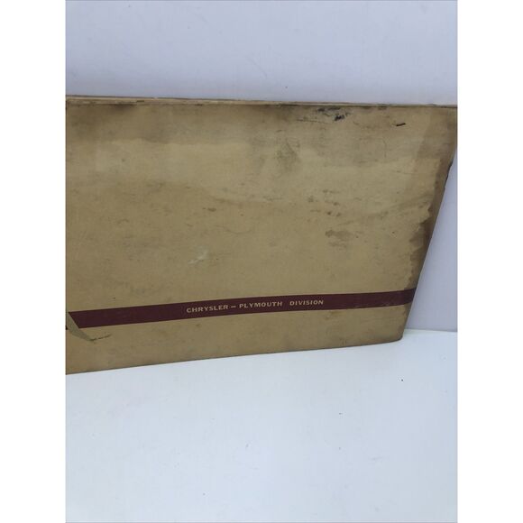 1962 Original Plymouth Owners Manual Guide. Vintage. Please Read - Picture 5 of 10
